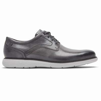 Rockport Garett Plain Toe Oxfords Schuhe Herren Grau MVI-307216